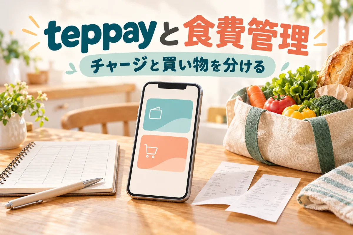 teppayで「財布が2つ」に？食費を見失わない3つのルール